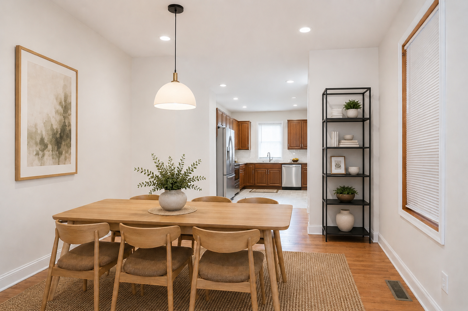 Dining room at 2138 Morris St